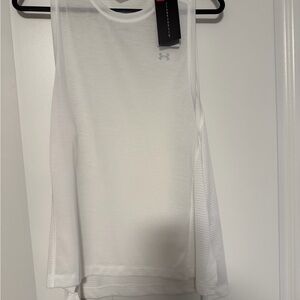 NEW Under Armour Women's White Tank Top, lg
